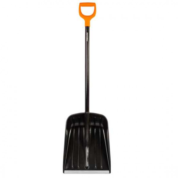 Лопата д/снега 355х200х1330мм глубокий ковш, алюм. черенок Fiskars 1065458 (1026794)